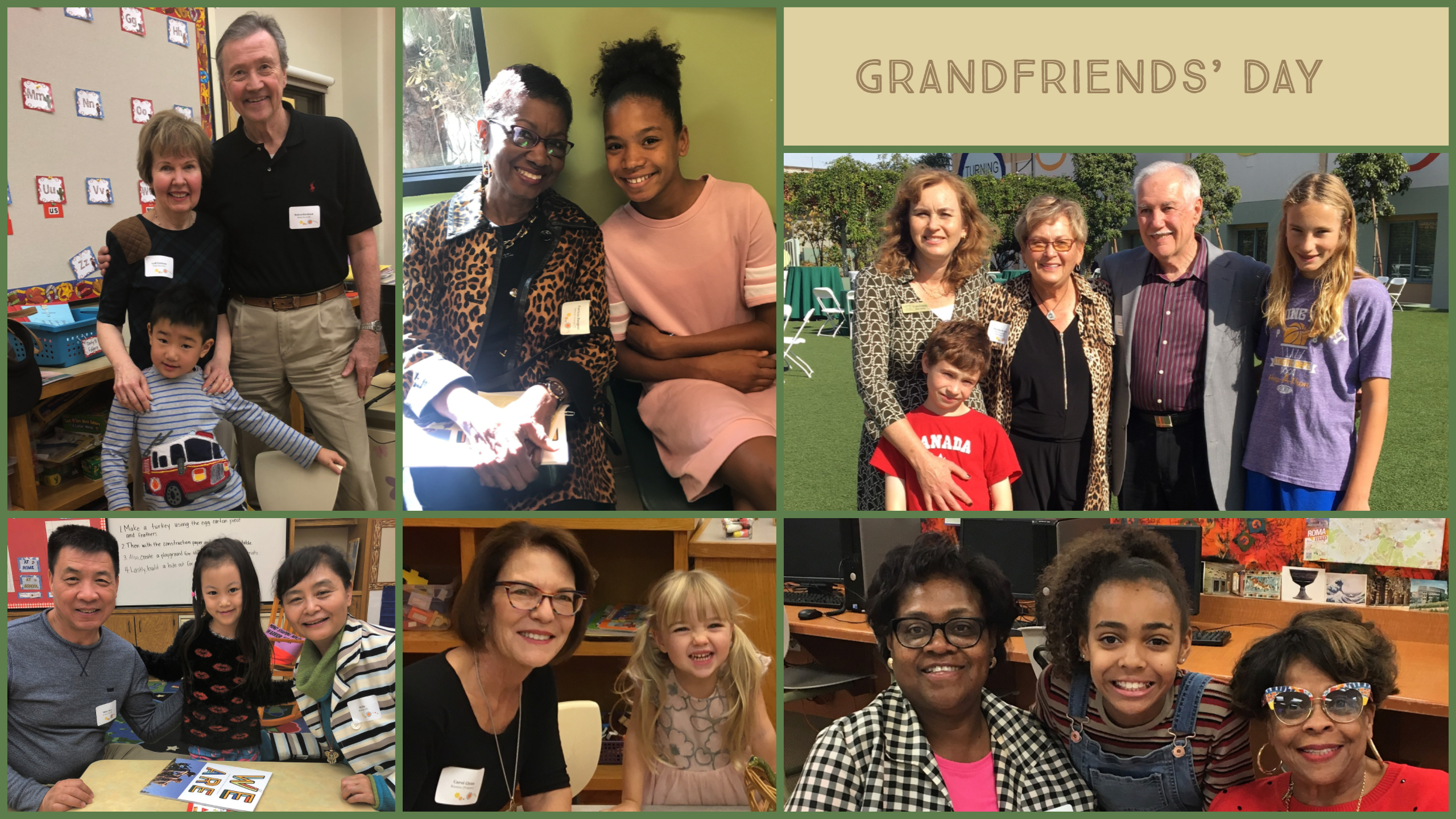 Grandfriends' collage
