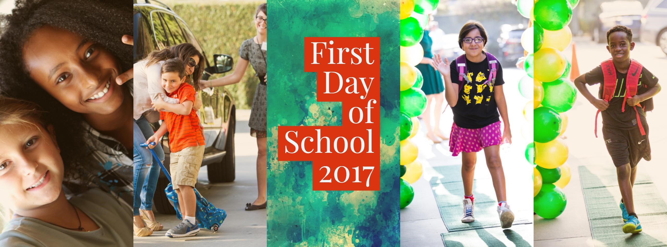 first day collage